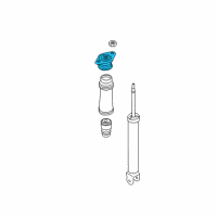 OEM Bracket Assembly-Rear, LH Diagram - 55330-3V011