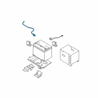 OEM 2008 Hyundai Tucson Wiring Assembly-Earth Diagram - 91860-2E040