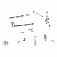 OEM 2004 Ford Excursion Shackle Diagram - F81Z-5B311-AA