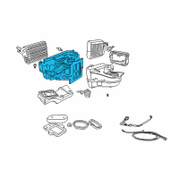 OEM Chrysler PT Cruiser Housing-Distribution Diagram - 5015288AC