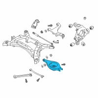 OEM Nissan 370Z Link Complete-Rear Suspension Lower, Rear Diagram - 551B0-JK010