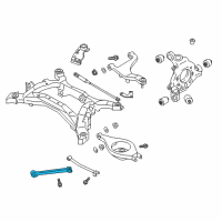 OEM Infiniti EX35 Rod Complete-Radius Diagram - 55110-JK00C