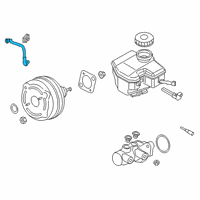 OEM BMW 330i xDrive VACUUM PIPE Diagram - 11-66-8-664-526