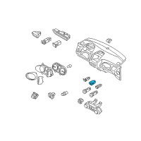 OEM 2011 Hyundai Tucson Switch Assembly-Hazard Diagram - 93790-2S000-BLH