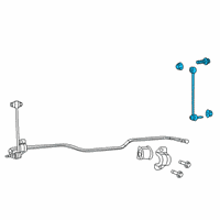 OEM Ram 2500 Link Kit-STABILIZER Bar Diagram - 68235276AA