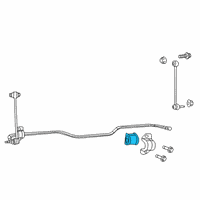 OEM Jeep Gladiator BUSHING-STABILIZER Bar Diagram - 68139762AB