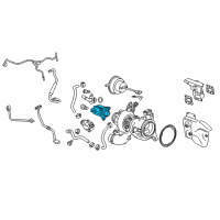 OEM 2017 Chevrolet Cruze By-Pass Valve Diagram - 55499323