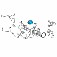 OEM 2019 Chevrolet Cruze Actuator Diagram - 12679375