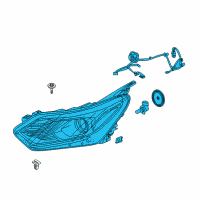 OEM 2019 Chevrolet Equinox Composite Assembly Diagram - 84753436