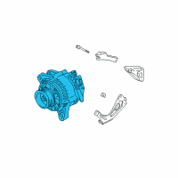 OEM 2003 Toyota Sienna Alternator Diagram - 27060-20090-84