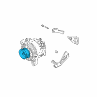 OEM 1998 Toyota Camry Pulley Diagram - 27411-20020