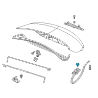 OEM Chrysler 200 Screw Diagram - 6510977AA