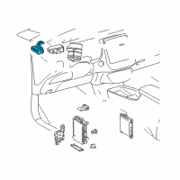 OEM 2019 Toyota Prius AWD-e Main Relay Block Diagram - 82660-47050