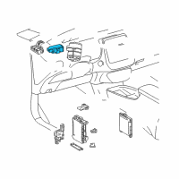 OEM 2021 Toyota Prius AWD-e Relay Diagram - 85940-47060