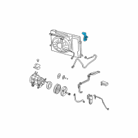 OEM 2005 Dodge Durango Hose-Heater Supply Diagram - 55056182AC