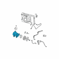 OEM Chrysler Aspen COMPRES0R-Air Conditioning Diagram - 55056157AD