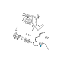 OEM 2008 Dodge Durango DRIER-Air Conditioning Filter Diagram - 5135919AA