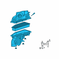 OEM 2021 Jeep Cherokee Air-Engine Diagram - 68292846AG