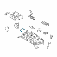 OEM 2012 Lexus HS250h Wire, Earth Diagram - 82284-75020