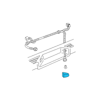 OEM Chevrolet Silverado 2500 HD License Lamp Diagram - 22794700