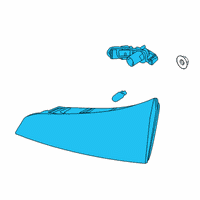 OEM 2022 Kia Soul Lamp Assembly-Rear Comb Diagram - 92403K0110