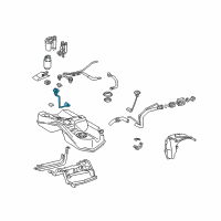 OEM Lexus Gage Assy, Fuel Sender Diagram - 83320-30500