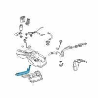 OEM 2003 Lexus GS430 Band, Fuel Tank Diagram - 77601-30160