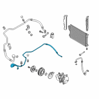 OEM 2012 Hyundai Tucson Tube-Liquid Diagram - 97768-2S500