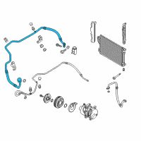 OEM 2013 Hyundai Tucson Pipe-Suction Diagram - 97764-2S500