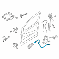 OEM 2020 Ford Transit Connect Cable Diagram - KT1Z-61221A00-B