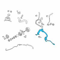 OEM 2013 Nissan Murano Hose Control Valve Diagram - 49720-1AN0C