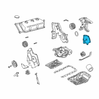 OEM 2001 Chrysler Prowler Cover-Timing Belt Diagram - 4556535