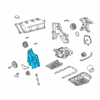 OEM 2002 Dodge Intrepid Cover-Timing Belt Diagram - 4792335AD