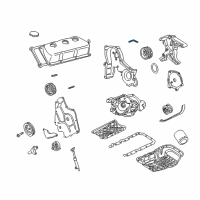 OEM 1996 Chrysler Concorde Seal-Timing Belt Cover Diagram - 4573937