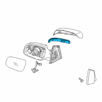 OEM 2020 Kia Sedona Lamp Assembly-Outside Mirror Diagram - 87613A9000