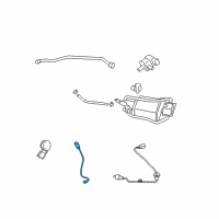 OEM 2011 Toyota Corolla Upper Oxygen Sensor Diagram - 89467-02070