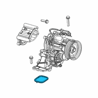 OEM 2022 Jeep Wrangler Gasket-Water Pump Diagram - 4893666AA