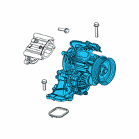 OEM 2020 Jeep Cherokee Pump-Water Diagram - 4893618AE