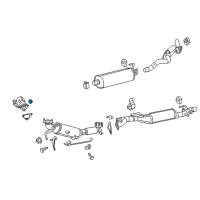 OEM 2019 Jeep Wrangler Nut Diagram - 6506619AA