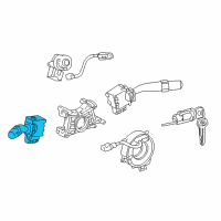 OEM Toyota Corolla Headlamp Switch Diagram - 84140-02170
