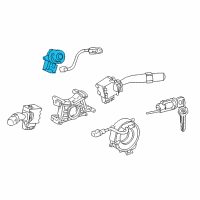 OEM 2004 Toyota Echo Ignition Switch Diagram - 84450-52010