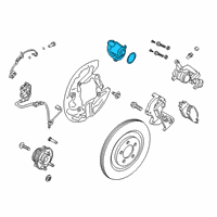 OEM 2020 Ford Police Interceptor Utility Adjust Motor Diagram - L1MZ-2B712-C