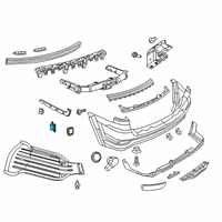 OEM Ram 2500 Module-Parking Assist Diagram - 68141530AJ