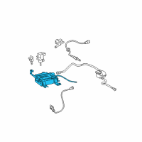 OEM Scion tC Vapor Canister Diagram - 77740-21011