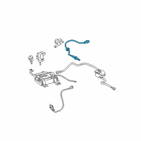 OEM 2002 Toyota Camry Oxygen Sensor Diagram - 89465-06050