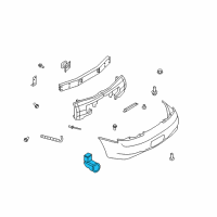 OEM 2010 Infiniti FX50 Electrical Unit Sonar Sensor Assy Diagram - 25994-1BA3E