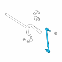 OEM 2002 Toyota Celica Stabilizer Link Diagram - 48820-32010