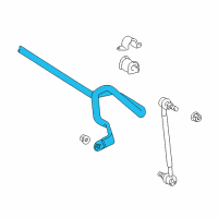 OEM 2004 Toyota Celica Stabilizer Bar Diagram - 48811-2B060