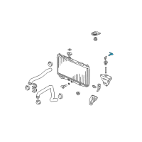 OEM 2005 Honda Accord Tube A, Reserve Tank Diagram - 19103-RCA-A00