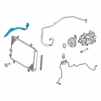 OEM 2015 Toyota Avalon Discharge Hose Diagram - 88711-06420